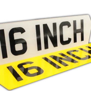 pair of 16 inch hex plates