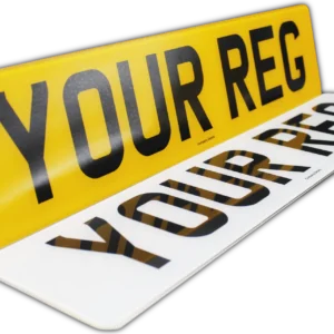 2D Printed number plates